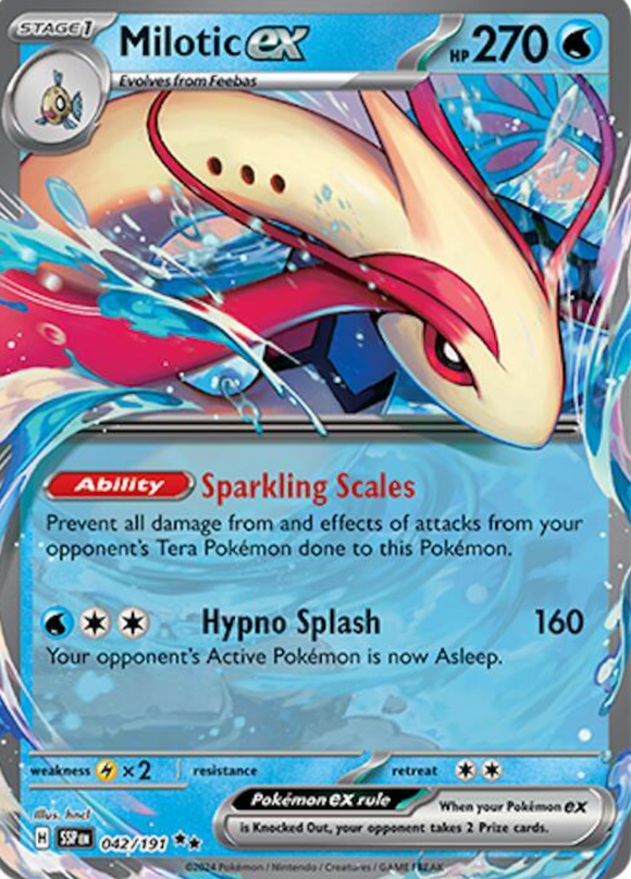 Milotic ex - 042/191 - Ultra Rare
