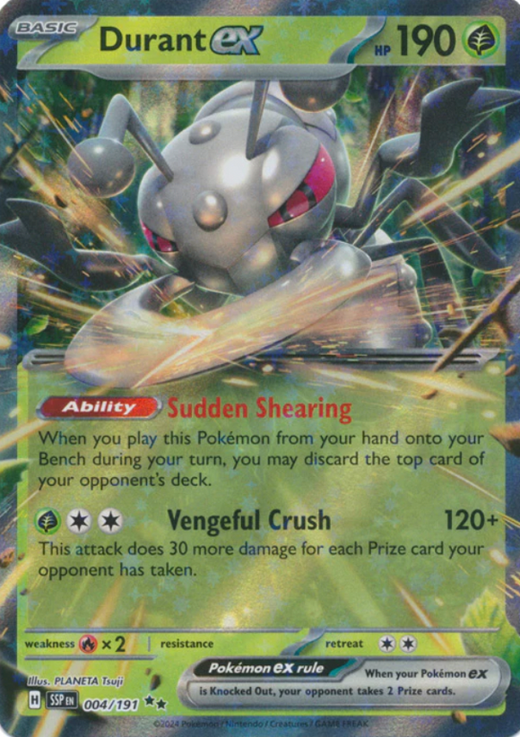 Durant ex - 004/191 - Ultra Rare
