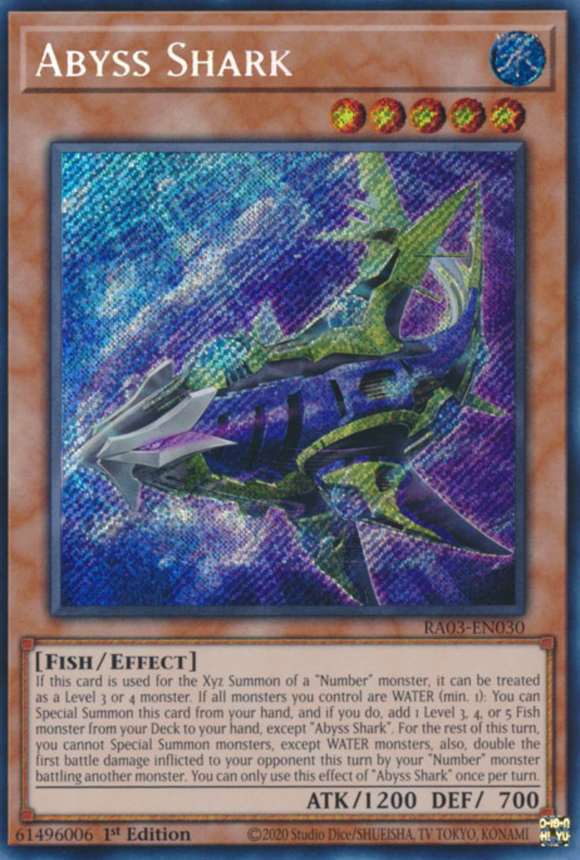 Abyss Shark - RA03-EN030 - Secret Rare 1st Edition