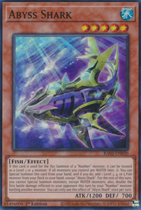Abyss Shark - RA03-EN030 - Super Rare 1st Edition