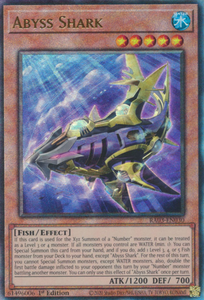 Abyss Shark - RA03-EN030 - Ultimate Rare 1st Edition