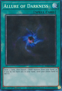 Allure of Darkness - RA03-EN055 - Collector's Rare 1st Edition