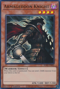 Armageddon Knight - RA03-EN002 - Ultra Rare 1st Edition