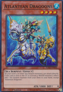Atlantean Dragoons - RA03-EN006 - Super Rare 1st Edition