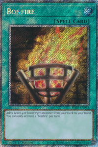 Bonfire - RA03-EN073 - Platinum Secret Rare 1st Edition