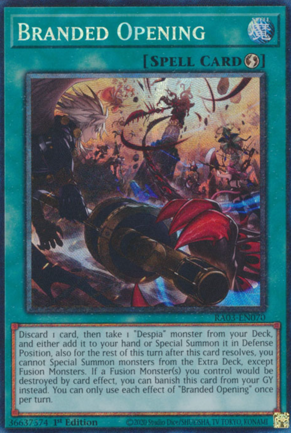 Branded Opening - RA03-EN070 - Collector's Rare 1st Edition