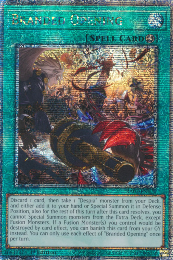 Branded Opening - RA03-EN070 - Quarter Century Rare 1st Edition