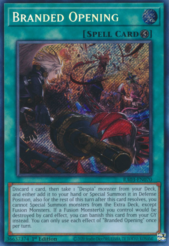 Branded Opening - RA03-EN070 - Secret Rare 1st Edition