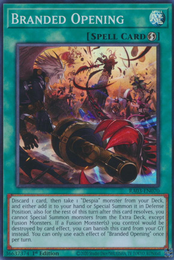 Branded Opening - RA03-EN070 - Super Rare 1st Edition