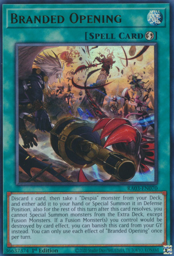 Branded Opening - RA03-EN070 - Ultra Rare 1st Edition