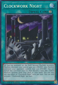 Clockwork Night - RA03-EN071 - Collector's Rare 1st Edition
