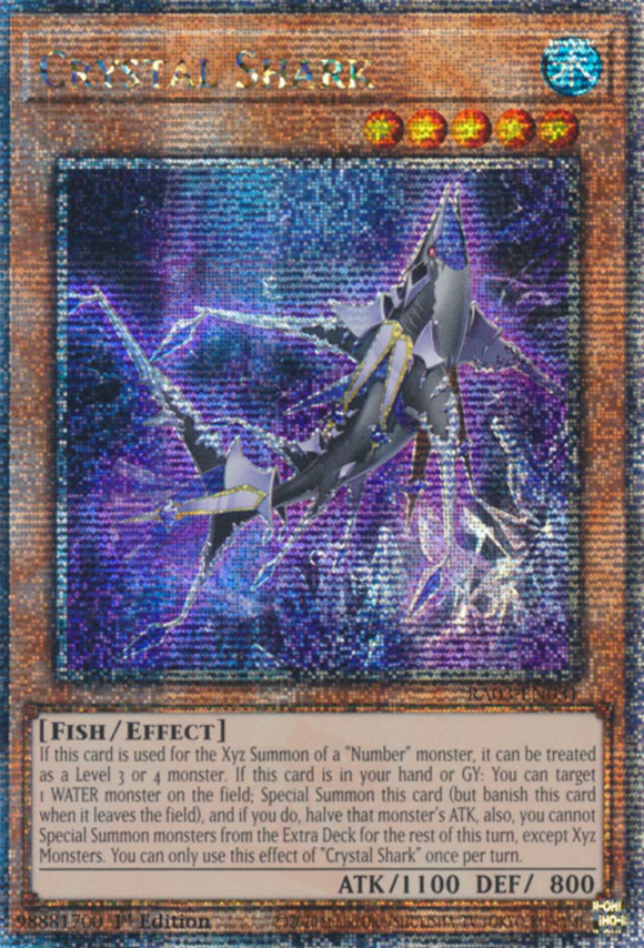 Crystal Shark - RA03-EN031 - Quarter Century Rare 1st Edition