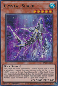 Crystal Shark - RA03-EN031 - Super Rare 1st Edition