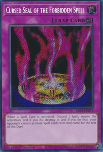 Cursed Seal of the Forbidden Spell - RA03-EN076 - Secret Rare 1st Edition