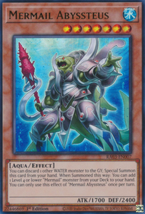 Mermail Abyssteus - RA03-EN007 - Ultra Rare 1st Edition
