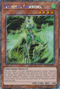 Nemeses Corridor - RA03-EN025 - Platinum Secret Rare 1st Edition