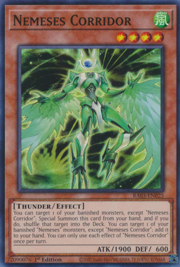 Nemeses Corridor - RA03-EN025 - Super Rare 1st Edition
