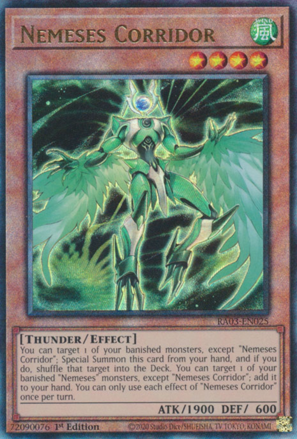 Nemeses Corridor - RA03-EN025 - Ultimate Rare 1st Edition