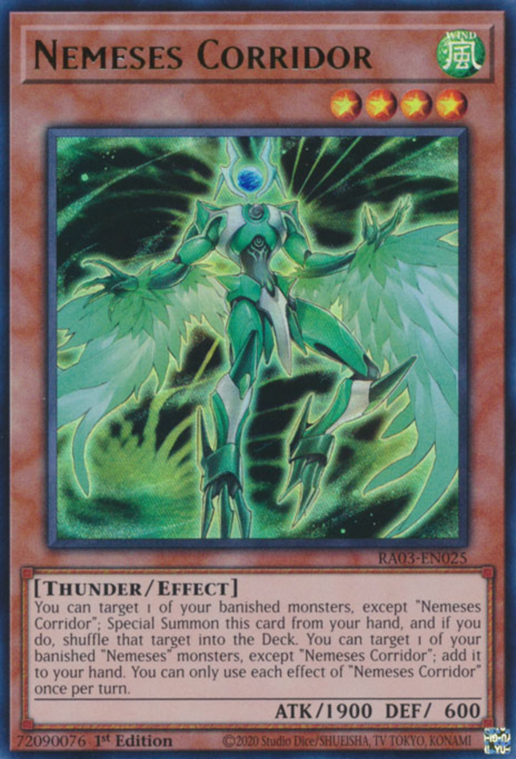 Nemeses Corridor - RA03-EN025 - Ultra Rare 1st Edition