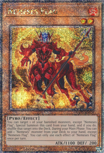 Nemeses Flag - RA03-EN024 - Quarter Century Rare 1st Edition