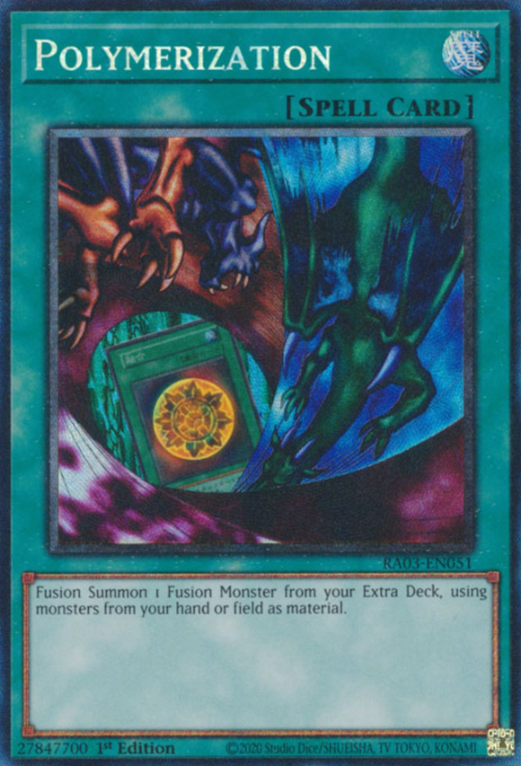 Polymerization (Alt. Art) - RA03-EN051 - Collector's Rare 1st Edition