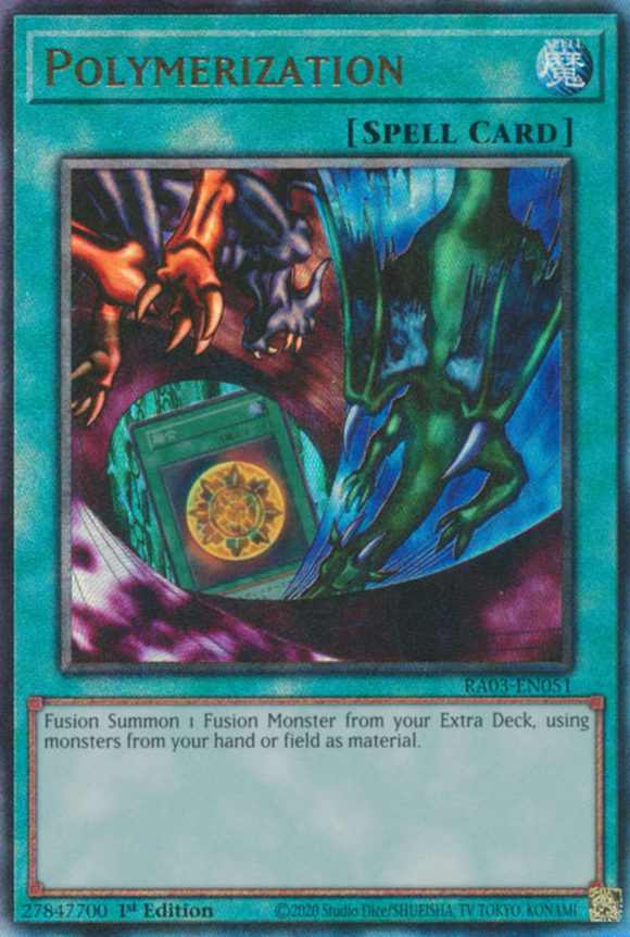 Polymerization (Alt. Art) - RA03-EN051 - Ultimate Rare 1st Edition