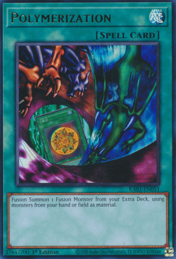 Polymerization (Alt. Art) - RA03-EN051 - Ultra Rare 1st Edition