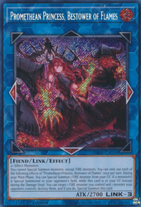 Promethean Princess, Bestower of Flames - RA03-EN050 - Secret Rare 1st Edition