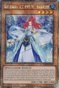 Revealer of the Ice Barrier - RA03-EN028 - Quarter Century Rare 1st Edition