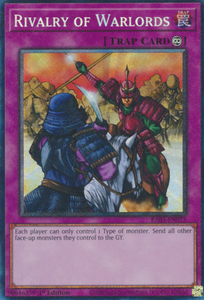 Rivalry of Warlords - RA03-EN075 - Collector's Rare 1st Edition