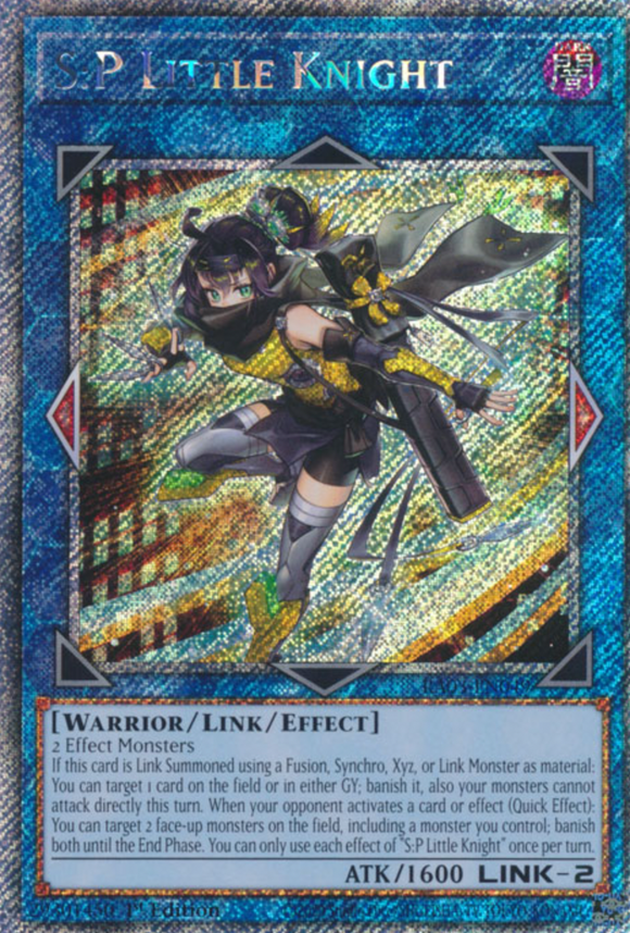 S:P Little Knight - RA03-EN049 - Platinum Secret Rare 1st Edition