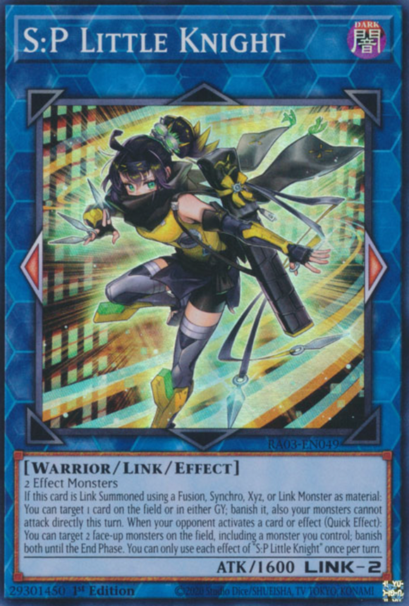 S:P Little Knight - RA03-EN049 - Super Rare 1st Edition