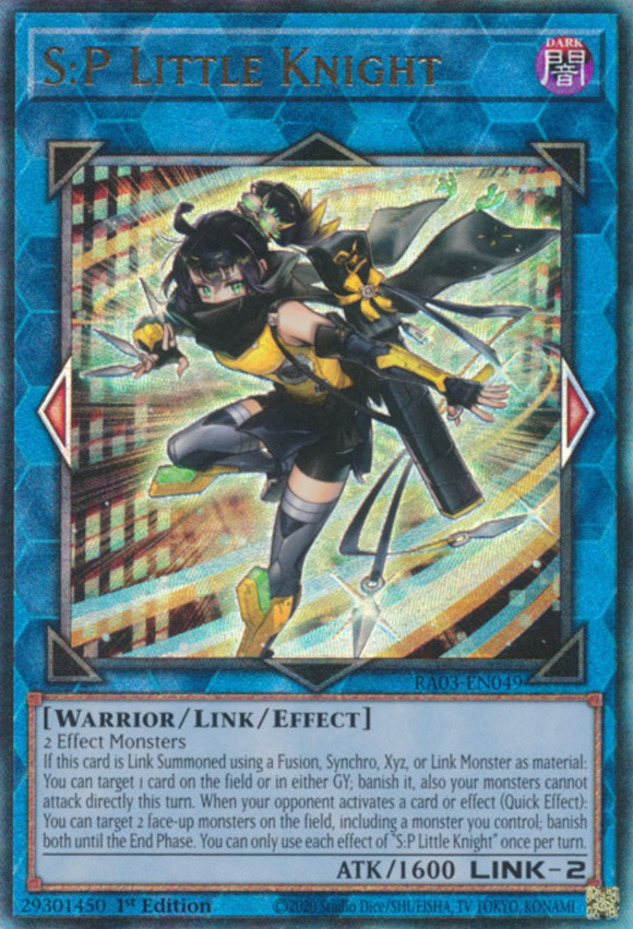 S:P Little Knight - RA03-EN049 - Ultimate Rare 1st Edition