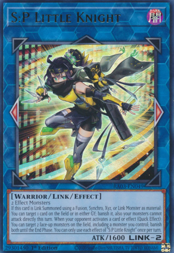 S:P Little Knight - RA03-EN049 - Ultra Rare 1st Edition