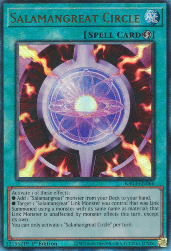Salamangreat Circle - RA03-EN066 - Ultimate Rare 1st Edition