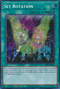 Set Rotation - RA03-EN065 - Secret Rare 1st Edition