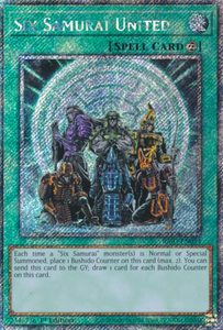 Six Samurai United - RA03-EN054 - Platinum Secret Rare 1st Edition