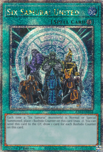 Six Samurai United - RA03-EN054 - Quarter Century Rare 1st Edition