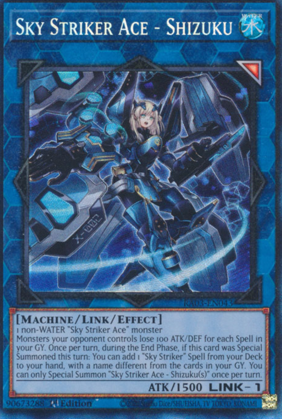 Sky Striker Ace - Shizuku - RA03-EN043 - Collector's Rare 1st Edition