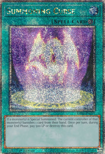 Summoning Curse - RA03-EN057 - Quarter Century Rare 1st Edition