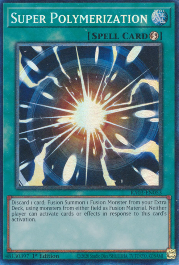 Super Polymerization - RA03-EN053 - Collector's Rare 1st Edition