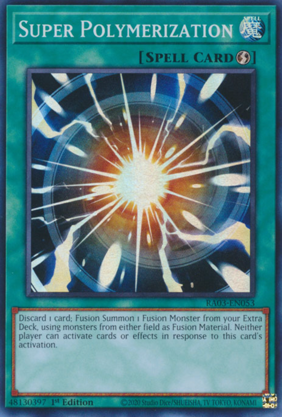 Super Polymerization - RA03-EN053 - Super Rare 1st Edition