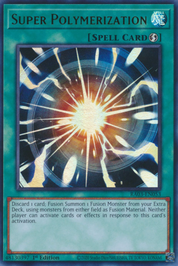 Super Polymerization - RA03-EN053 - Ultra Rare 1st Edition