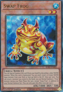Swap Frog - RA03-EN005 - Ultimate Rare 1st Edition