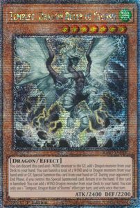 Tempest, Dragon Ruler of Storms - RA03-EN011 - Quarter Century Rare 1st Edition