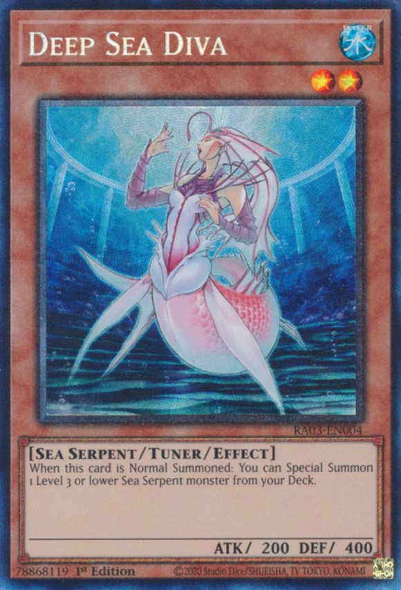 Deep Sea Diva - RA03-EN004 - Collector's Rare 1st Edition