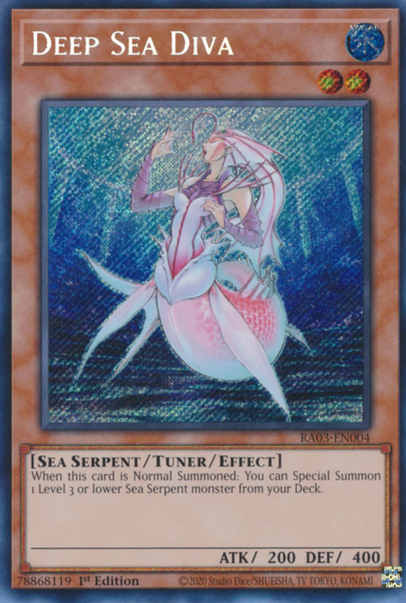 Deep Sea Diva - RA03-EN004 - Secret Rare 1st Edition