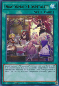 Dragonmaid Hospitality - RA03-EN068 - Ultra Rare 1st Edition