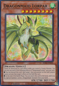 Dragonmaid Lorpar - RA03-EN022 - Super Rare 1st Edition