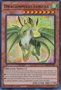 Dragonmaid Lorpar - RA03-EN022 - Ultra Rare 1st Edition
